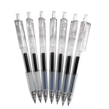 Bolígrafo de bolígrafo de gel transparente barato